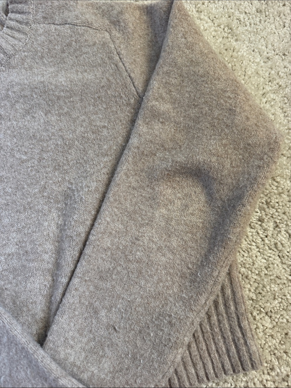 Universal Thread Taupe Crewneck Sweater - Picture 3 of 5